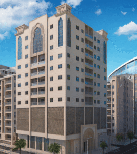 G+3 PARKING + 8 TYPICAL , AREA: AJMAN – UAE